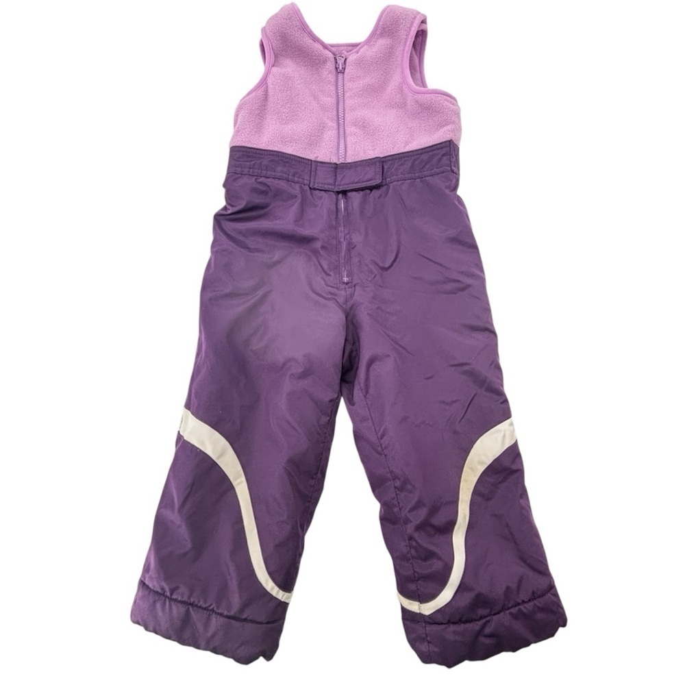 Athletic Works Toddler Girl Lilac Bib Snow Pants 3T
